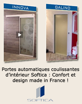 Cristaldoors distribue les portes automatiques Softica
